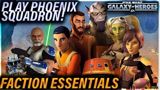 Faction Essentials PHOENIX SQUADRON  MODDING STRATEGY ZETAS [upl. by Vivl]