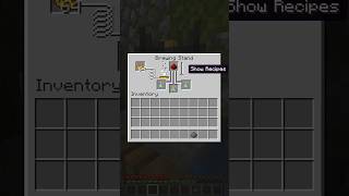 Minecraft Potion of Night Vision Tutorial shorts minecraft tutorial eminem potion brewery [upl. by Anglim]