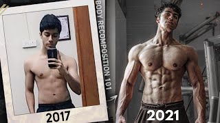 Build Muscle amp Lose Fat At The Same Time Body Recomposition Explained Step By Step [upl. by Malik]