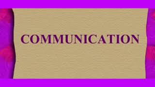 XII Com Organisation of Comm Ch6 Continued [upl. by Sel]