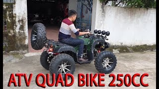 Test and review ATV Quad Bike 250cc [upl. by Ravilob322]