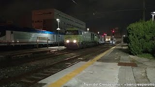 Invio Vossloh G2000008  D4451019 in arrivo a Livorno Centrale 13122023 [upl. by Shoifet]