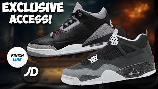 GOING LIVE Potential Jordan 4 Fear EA JDFNL Jordan 3 Black Cement SHOCK Drop This Week [upl. by Oliric]