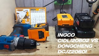 INGCO CIDLI20602 VS DONGCHENG DCJZ2060I [upl. by Narik]