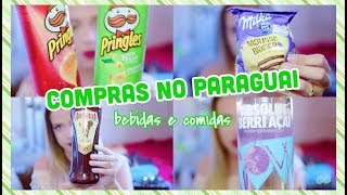 COMPRAS NO PARAGUAI 2017 BEBIDAS E COMIDAS [upl. by Pirozzo182]