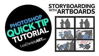 Photoshop Tutorial  QUICK TIP  Storyboarding with Artboards [upl. by Harewood448]