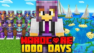 I Survived 1000 Days in Minecraft Hardcore [upl. by Winnifred707]