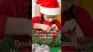 🎄Create foreverlasting memories with your loved ones this ChristmasBook a workshop on our website [upl. by Bolen]