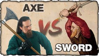 Dane Axe VS Longsword Think Youre Safe Hah [upl. by Kcirred]