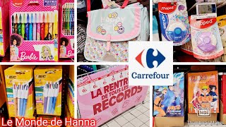 CARREFOUR FRANCE 3007 FOURNITURES RENTRÉE SCOLAIRE [upl. by Ina]