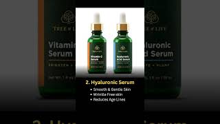 4 Best Face Serums  Dry Oily Combination Glowing Skin  Vitamin C Hyaluronic Niacinamide Care [upl. by Aztinay]