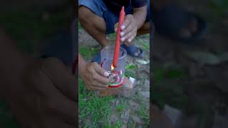 Bushcraft Skills Very Simple and Very Useful In Forest survival camping outdoor bushcraft fores [upl. by Etteval]