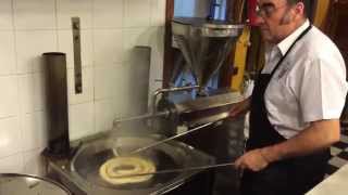 A Churrero Making Authentic Spanish Churros  Devour Seville [upl. by Eimor]