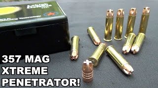 357 MAG Xtreme Penetrator Lehigh Defense 140gr XP [upl. by Ettenajna63]