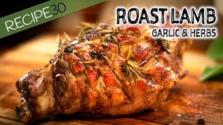 Greek Style Slow Roasted Leg of Lamb  The Ultimate Easter Recipe [upl. by Sherer]