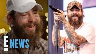 Post Malone Says 2YearOld Daughter Saved His Life Following Struggle With Loneliness  E News [upl. by Aneela]