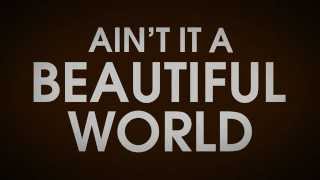 Lyric video for quotBeautiful Worldquot by Bon Jovi [upl. by Astrea405]