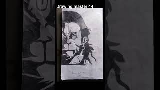 Bajrang drawing art anime art bagrangbali [upl. by Jeniece]