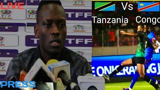 Tanzania Vs Congo live today Nahodha azungumza yafuatayo kwa mashabiki wa stars [upl. by Anayaran]