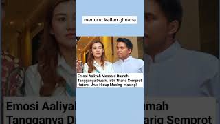 Aaliyah toriq artis gosibartis trending news artisgosip viral fyp [upl. by Anaihsat712]