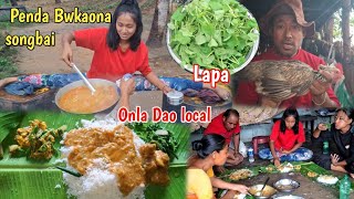 Penda bwkaona songbai dwinwi  Bodo dish Onla Dao local  Lapa baja  B Girls Vlog [upl. by Nednal]