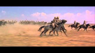 Young Winston  British cavalry charge at Omdurman [upl. by Notlehs]