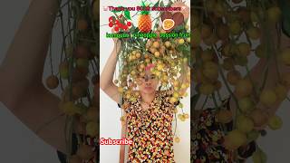 Kumquat Pine apple amp Passion fruit food eating eatingshow mukbang shotrs [upl. by Lacefield]