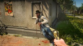 Navy Revolver Brutal Story Mode Gameplay I RDR2 [upl. by Rosamund487]