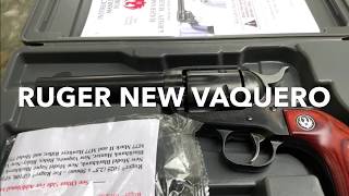 Ruger Vaquero in 357 Tabletop Overview [upl. by Wellington670]