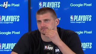 Nikola Jokic talks Game 2 Loss vs Timberwolves Postgame Interview 🎤 [upl. by Gladis]