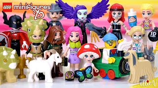 Did I get a complete set Opening LEGO minifigures series 25 blind boxes [upl. by Ellenet]