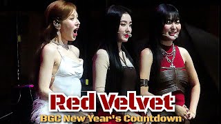 Red Velvet Irene Wendy and Seulgi at BGC Taguig New Years Countdown [upl. by Donna467]