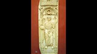 Ivory panel with Archangel Byzantine [upl. by Renato]