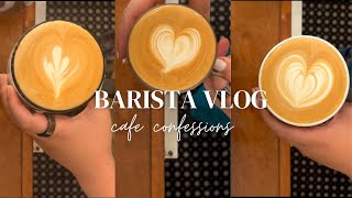 Come to the cafe with me  barista vlog 2 [upl. by Odareg691]