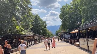 Vitosha Boulevard Walk  2024 SUMMER  Sofia Bulgaria 🇧🇬 [upl. by Thema212]