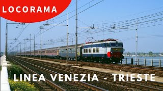 Linea Venezia Trieste Centrale treno diretto locorama Venezia Express cab ride italiana railway [upl. by Brandie839]