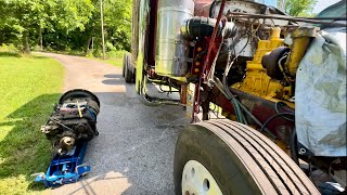 Ripping Out the Transmission from My Peterbilt 359 [upl. by Ylebmik]