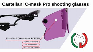 Castellani Cmask Pro shooting glasses [upl. by Etiragram]