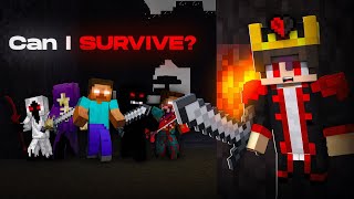 Surviving 100 Days AGAINST Minecrafts 5 Deadliest ENTITIES in Hardcore [upl. by Woods]