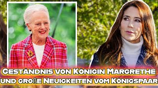 Geständnis von Königin Margrethe und große Neuigkeiten von Königin Mary und König Frederik [upl. by Deland]