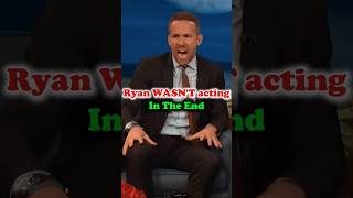 Ryan Reynoldss Epic NonActing Moment 😅 shorts funny [upl. by Eilujna]