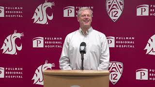 WSU Athletics NCAA President Charlie Baker Press Conference 111723 [upl. by Yahs660]