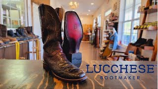 Resoling A Pair Of Lucchese Cowboy Boots [upl. by Essex]