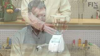 Oster Blender Repair  How to Replace the Agitator [upl. by Ahsemrak]