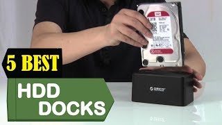 5 Best HDD Docks 2023  Best HDD Dock Reviews  Top 5 HDD Docks [upl. by Doomham]