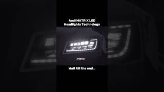 Audi MATRIX LED💀 [upl. by Shannen]