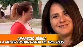 Apareció Jésica la mujer que estaba supuestamente embarazada de trillizos [upl. by Seuqirdor756]