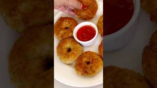 Chicken Cheese Doughnuts healthysnacks kidslunchbox snackforkids [upl. by Mcnelly]