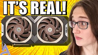 The Noctua RTX 3070 IS REAL ASUS Noctua RTX 3070 [upl. by Anehsak]