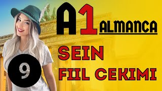 Ders 9  Almanca A1 Temel Seviye  Almanca quotseinquot Fiil Çekimi Türkçe Anlatım [upl. by Naujd675]